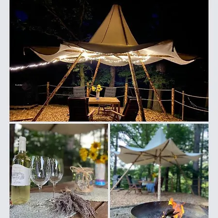 Luxury tent Glamping Nad Meandry