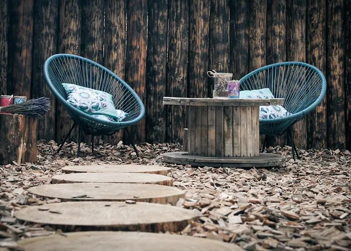 Campo de lujo Glamping Nad Meandry Unhošť